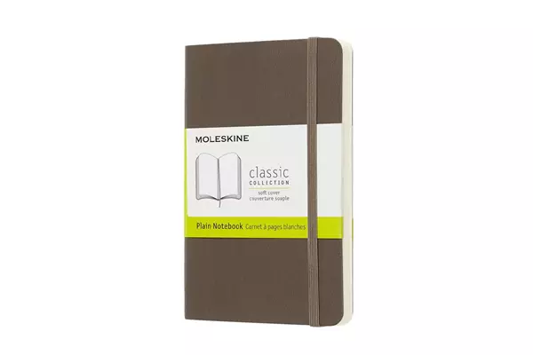 Een Moleskine Plain Soft Cover Notebook Pocket Earth Brown koop je bij Moleskine.nl